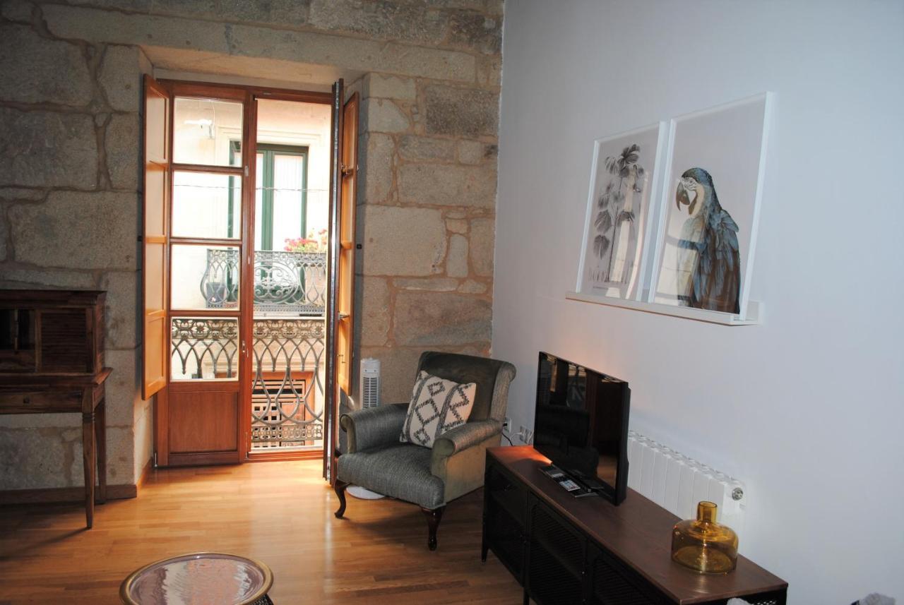 Exclusivo apartamento en edificio histórico Pontevedra Exterior foto